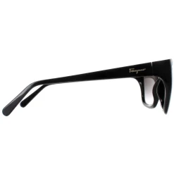 Salvatore Ferragamo Square^Sunglasses SF1018S 001 Black Grey Gradient