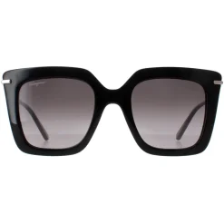 Salvatore Ferragamo Square^Sunglasses SF1041S 001 Black Smoke Gradient