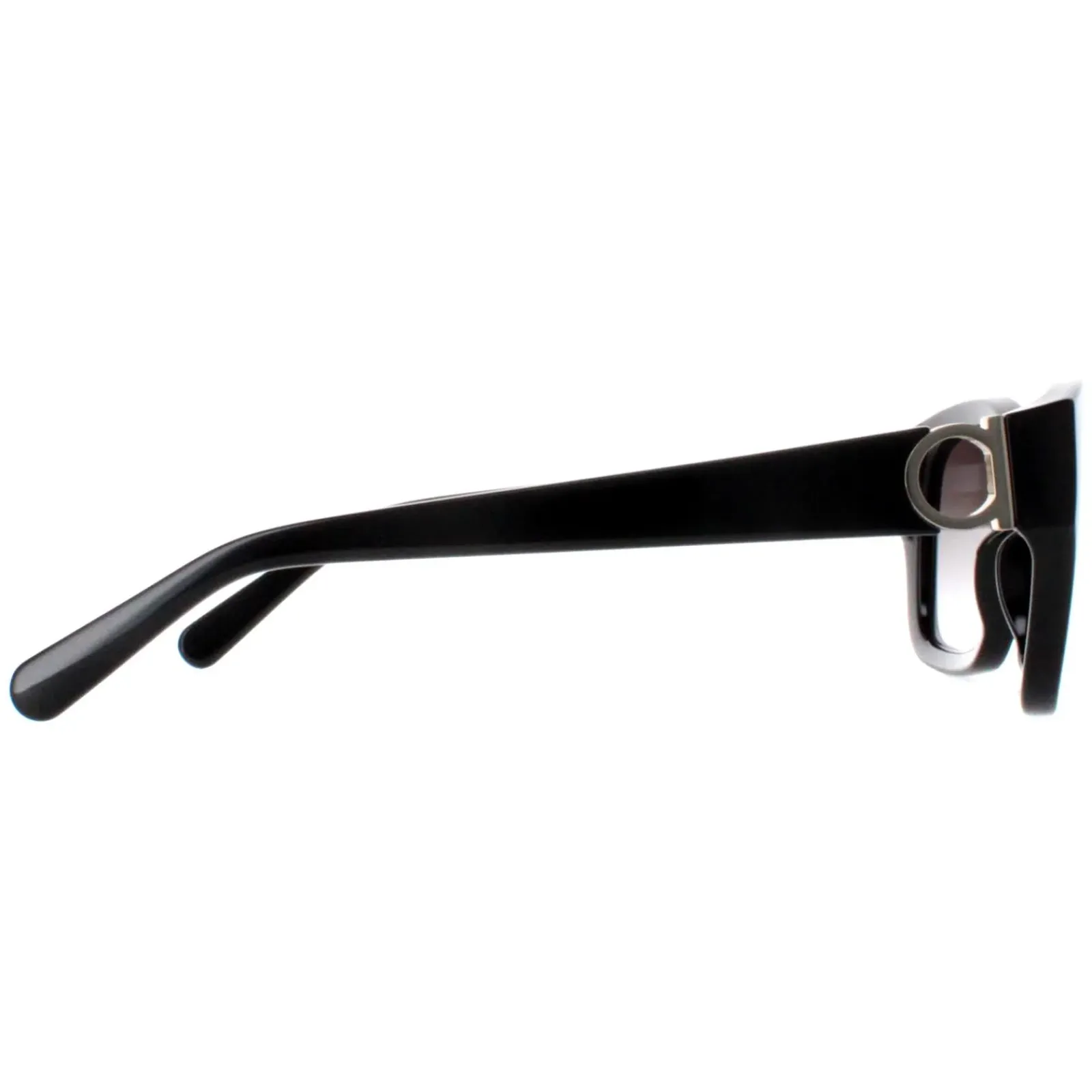 Salvatore Ferragamo Rectangle^Sunglasses SF1012S 001 Black Grey Gradient