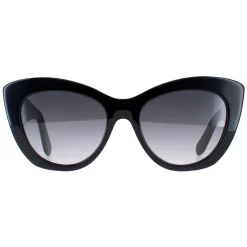 Salvatore Ferragamo Cat-Eye^Sunglasses SF1022S 001 Black Grey Gradient