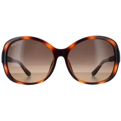 Salvatore Ferragamo Butterfly^Sunglasses SF744SLA 214 Tortoise Brown Gradient
