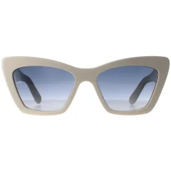 Salvatore Ferragamo Cat-Eye^Sunglasses SF1081SE 103 Ivory Blue Gradient