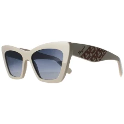 Salvatore Ferragamo Cat-Eye^Sunglasses SF1081SE 103 Ivory Blue Gradient