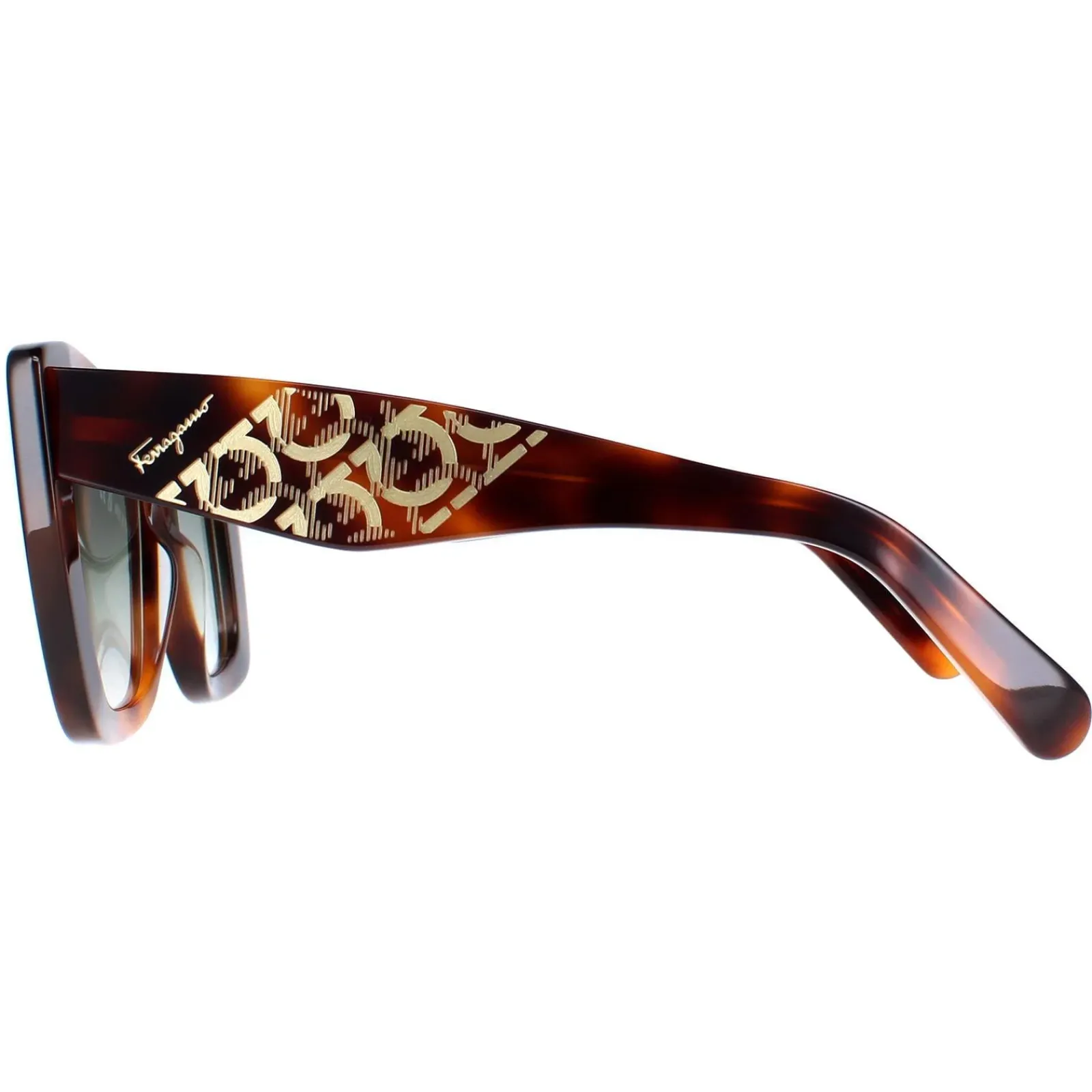 Salvatore Ferragamo Butterfly^Sunglasses SF1023S 214 Tortoise Grey Gradient