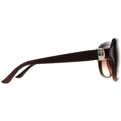 Salvatore Ferragamo Rectangle^Sunglasses SF739SA 210 Brown Brown Gradient