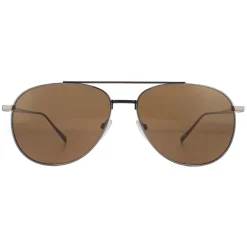 Salvatore Ferragamo Aviator|Aviator^Sunglasses SF201S 035 Grey Brown