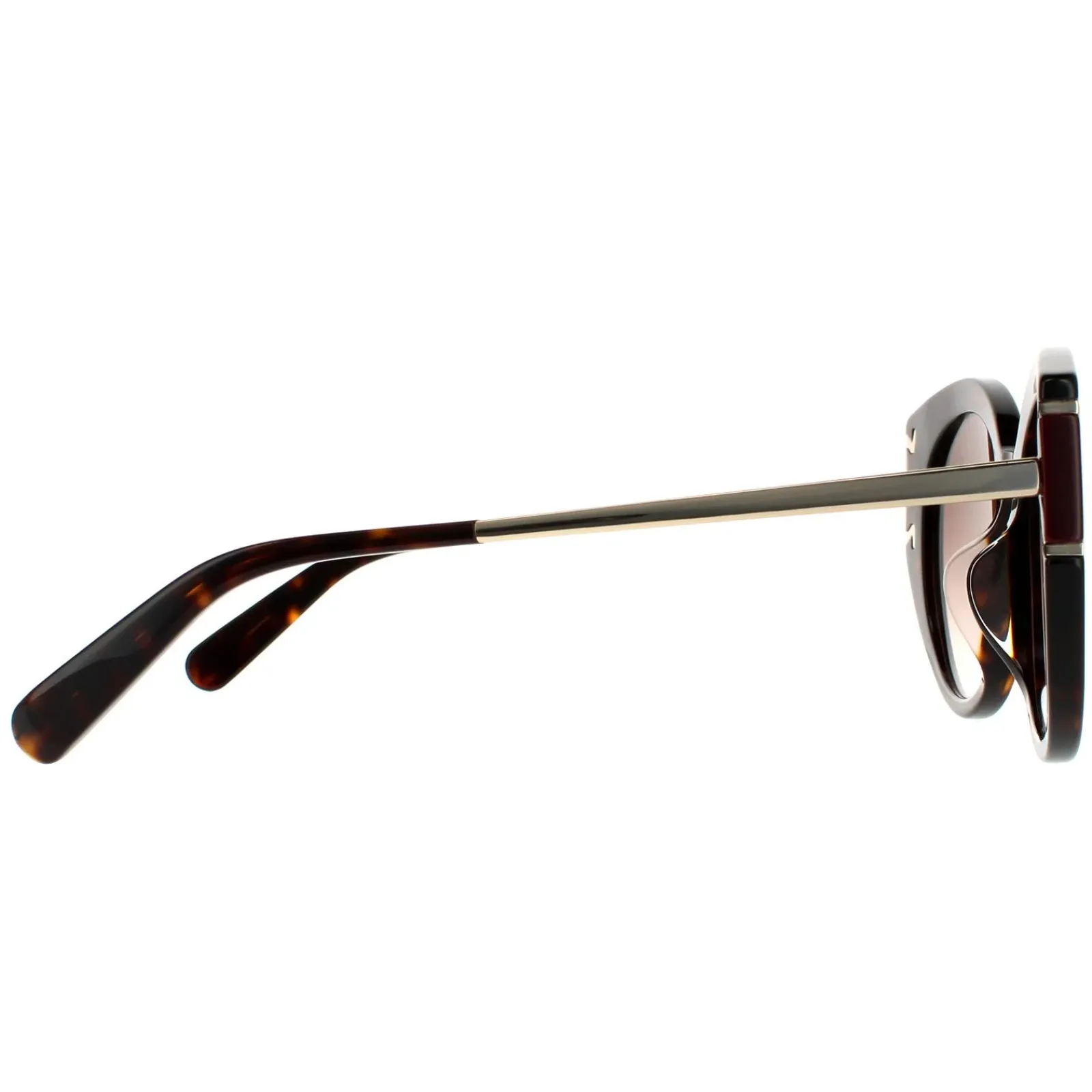 Salvatore Ferragamo Cat-Eye^Sunglasses SF840SA 214 Tortoise Brown Gradient