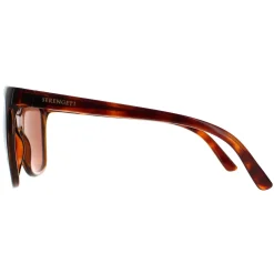 Serengeti Rectangle^Sunglasses Agata 8994 Shiny Tortoise Mineral Polarized Drive