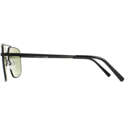 Serengeti Aviator^Sunglasses Aitkin SS554002 Matte Black Saturn Polarized 555n