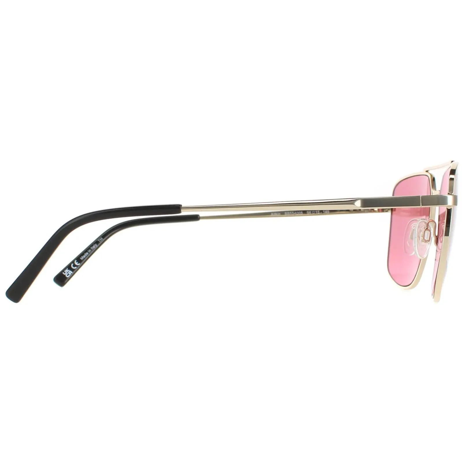 Serengeti Aviator^Sunglasses Aitkin SS554005 Shiny Light Gold Saturn Sedona