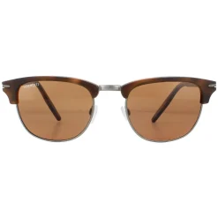 Serengeti Round^Sunglasses Alray 8946 Matte Brown Mineral Polarized Drivers