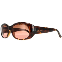 Serengeti Oval^Sunglasses Bianca 8978 Shiny Tortoise Drivers Gradient Polar