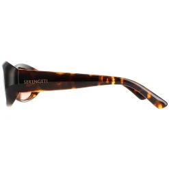 Serengeti Oval^Sunglasses Bianca 8978 Shiny Tortoise Drivers Gradient Polar