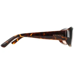 Serengeti Oval^Sunglasses Bianca 8978 Shiny Tortoise Drivers Gradient Polar