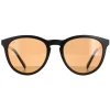 Serengeti Round^Sunglasses Brawley SS556002 Matte Black Saturn Polarized Dri