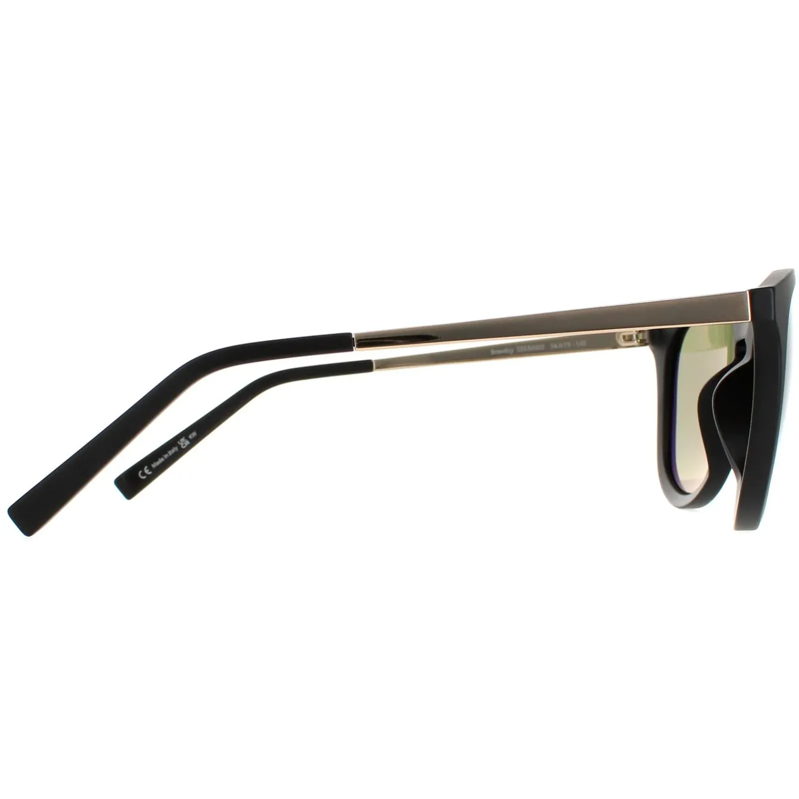 Serengeti Round^Sunglasses Brawley SS556005 Matte Black Saturn 555nm