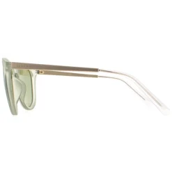 Serengeti Round^Sunglasses Brawley SS556004 Crystal Green Saturn Polarized G