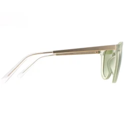 Serengeti Round^Sunglasses Brawley SS556004 Crystal Green Saturn Polarized G