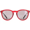 Serengeti Round^Sunglasses Brawley SS556003 Matte Crystal Pink Saturn Polari