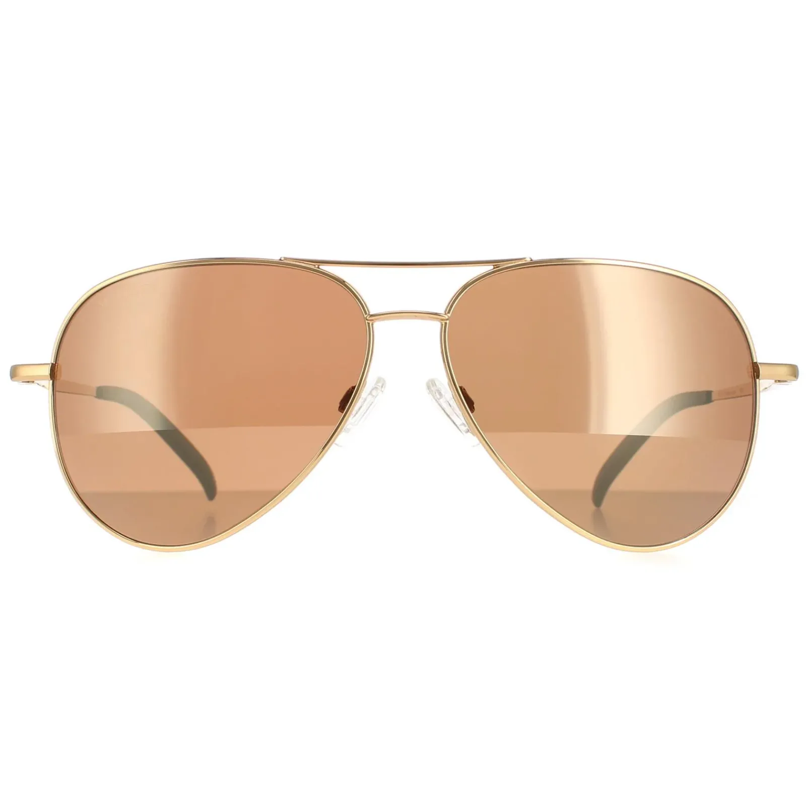 Serengeti Polarised|Aviator^Sunglasses Carrara 8546 Shiny Gold Gold Drivers Mineral Pola