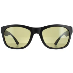 Serengeti Square|Square^Sunglasses Chandler SS557005 Matte Black Saturn Green 555nm