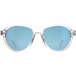 Serengeti Round^Sunglasses Danby SS527003 Shiny Crystal Mineral Polarized 55