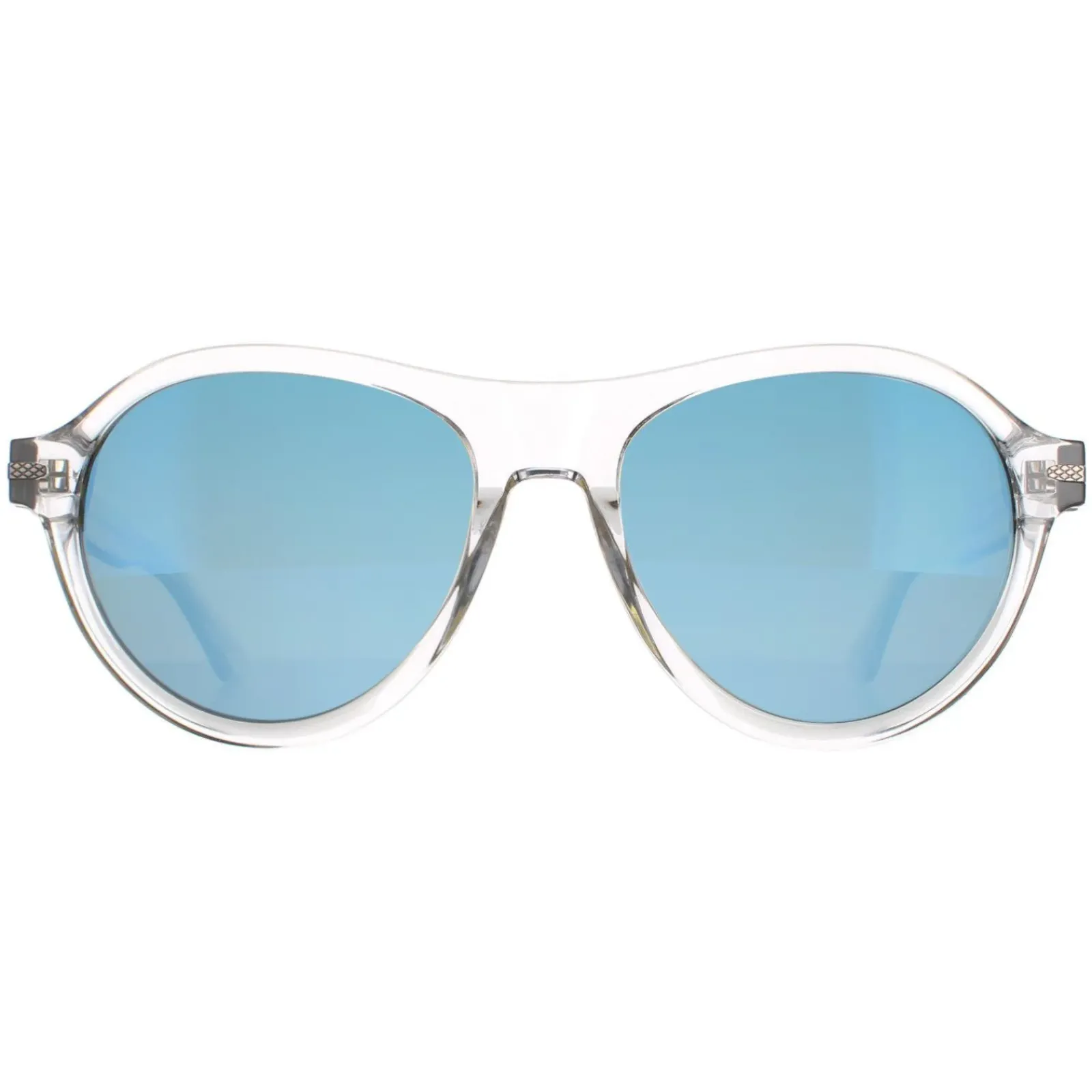 Serengeti Round^Sunglasses Danby SS527003 Shiny Crystal Mineral Polarized 55