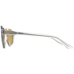 Serengeti Round^Sunglasses Danby SS527003 Shiny Crystal Mineral Polarized 55