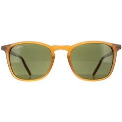Serengeti Round^Sunglasses Delio 8855 Shiny Honey Mineral Polarized 555nm Gr