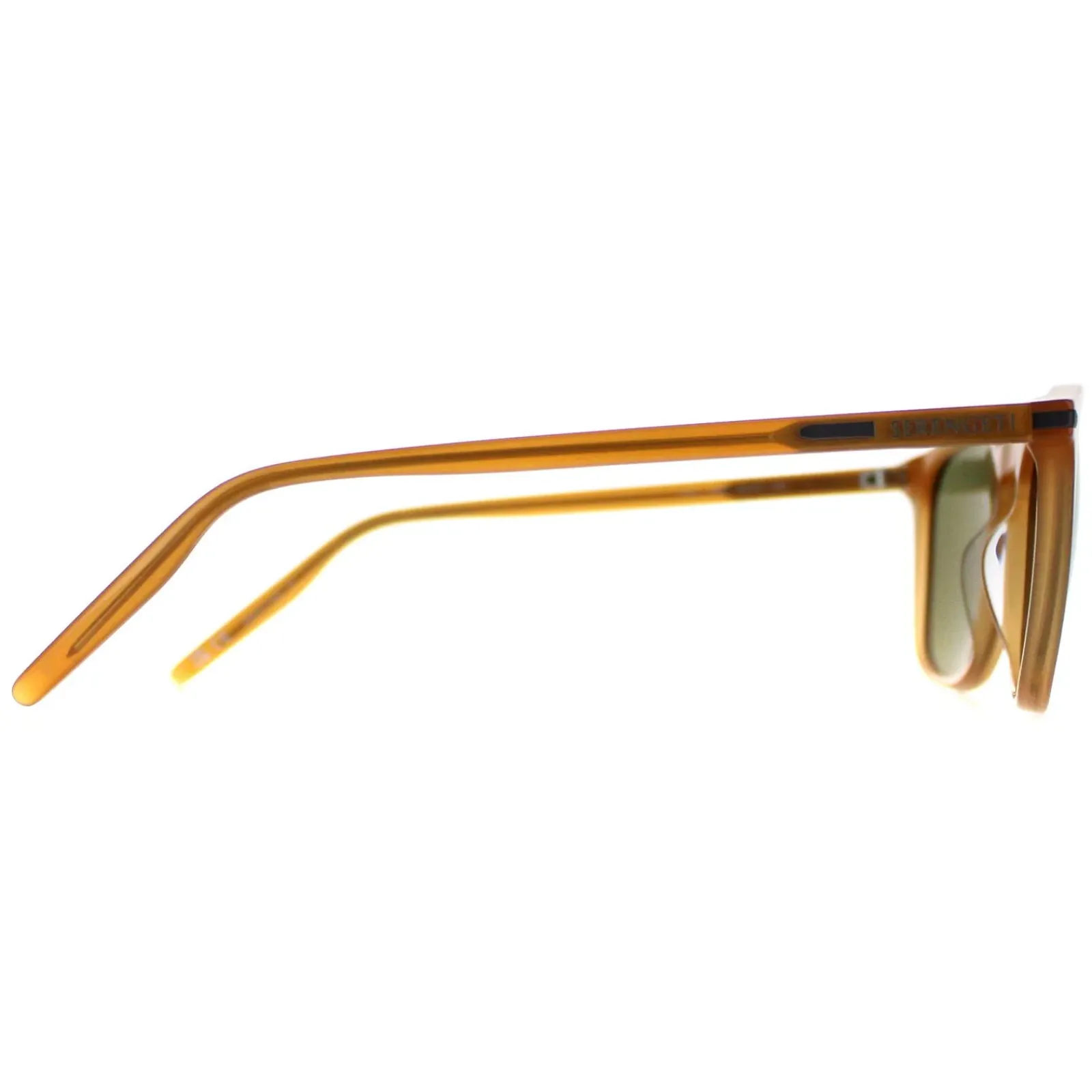 Serengeti Round^Sunglasses Delio 8855 Shiny Honey Mineral Polarized 555nm Gr
