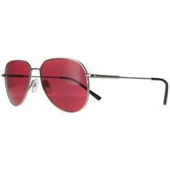 Serengeti Polarised|Aviator^Sunglasses Haywood Small SS544004 Shiny Silver Mineral Sedon
