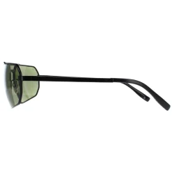 Serengeti Polarised|Rectangle^Sunglasses Hinkley SS570003 Shiny Black Transparent Layer Mi