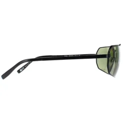 Serengeti Polarised|Rectangle^Sunglasses Hinkley SS570003 Shiny Black Transparent Layer Mi