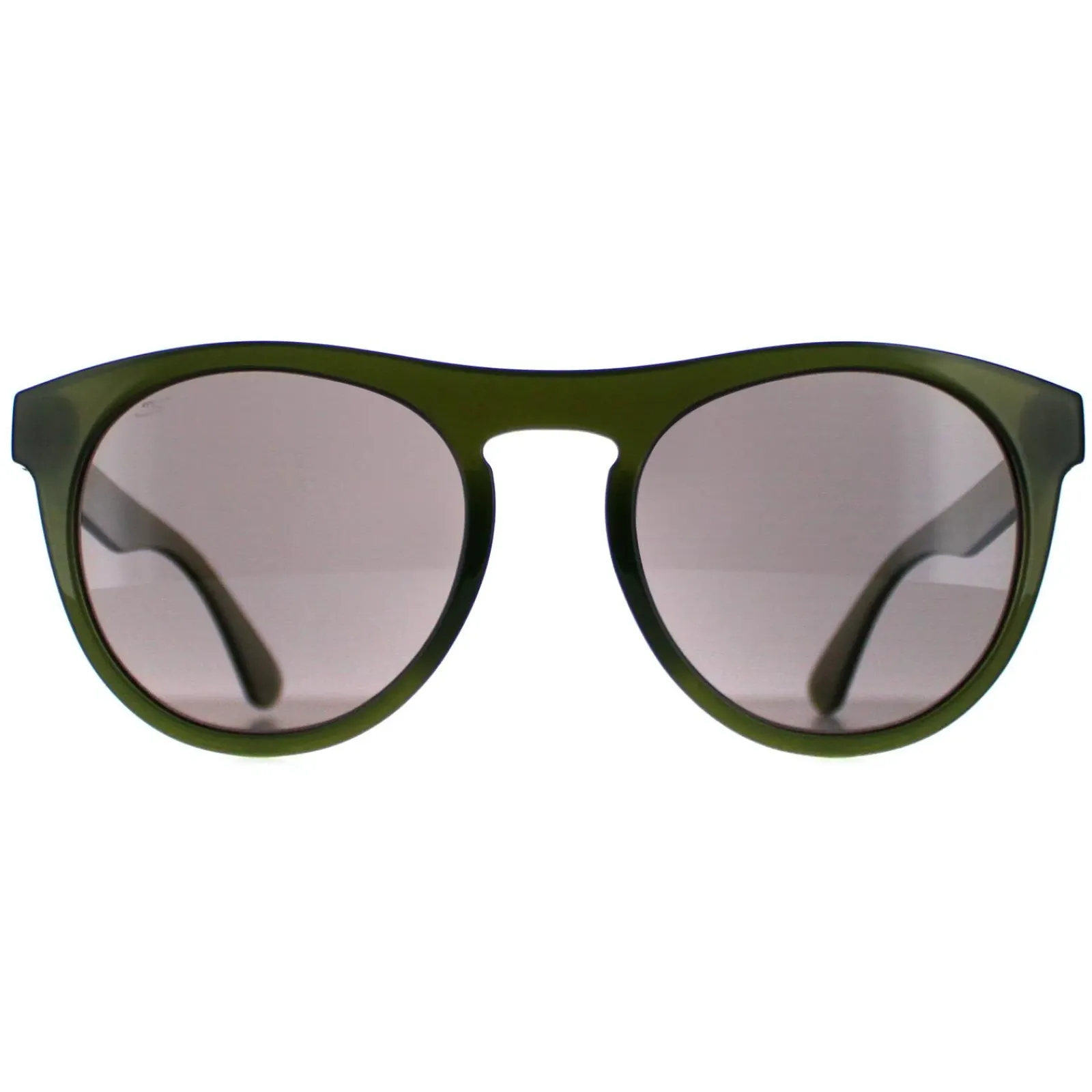 Serengeti Round^Sunglasses Kingman SS572006 Shiny Milky Khaki Saturn Polariz