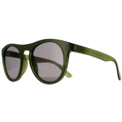 Serengeti Round^Sunglasses Kingman SS572006 Shiny Milky Khaki Saturn Polariz