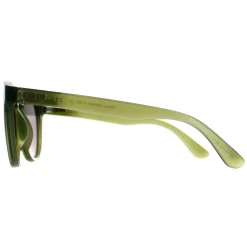 Serengeti Round^Sunglasses Kingman SS572006 Shiny Milky Khaki Saturn Polariz