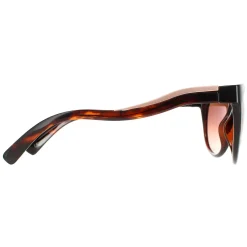 Serengeti Polarised|Cat-Eye^Sunglasses Lia 8572 Shiny Dark Tortoise Brown Drivers Gradie