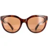 Serengeti Polarised|Cat-Eye^Sunglasses Lia 8573 Red Moss Tortoise Matte Champagne Gold P