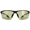 Serengeti Polarised^Sunglasses Linosa 8506 Matte Black PhD 2.0 Green 555nm Polar