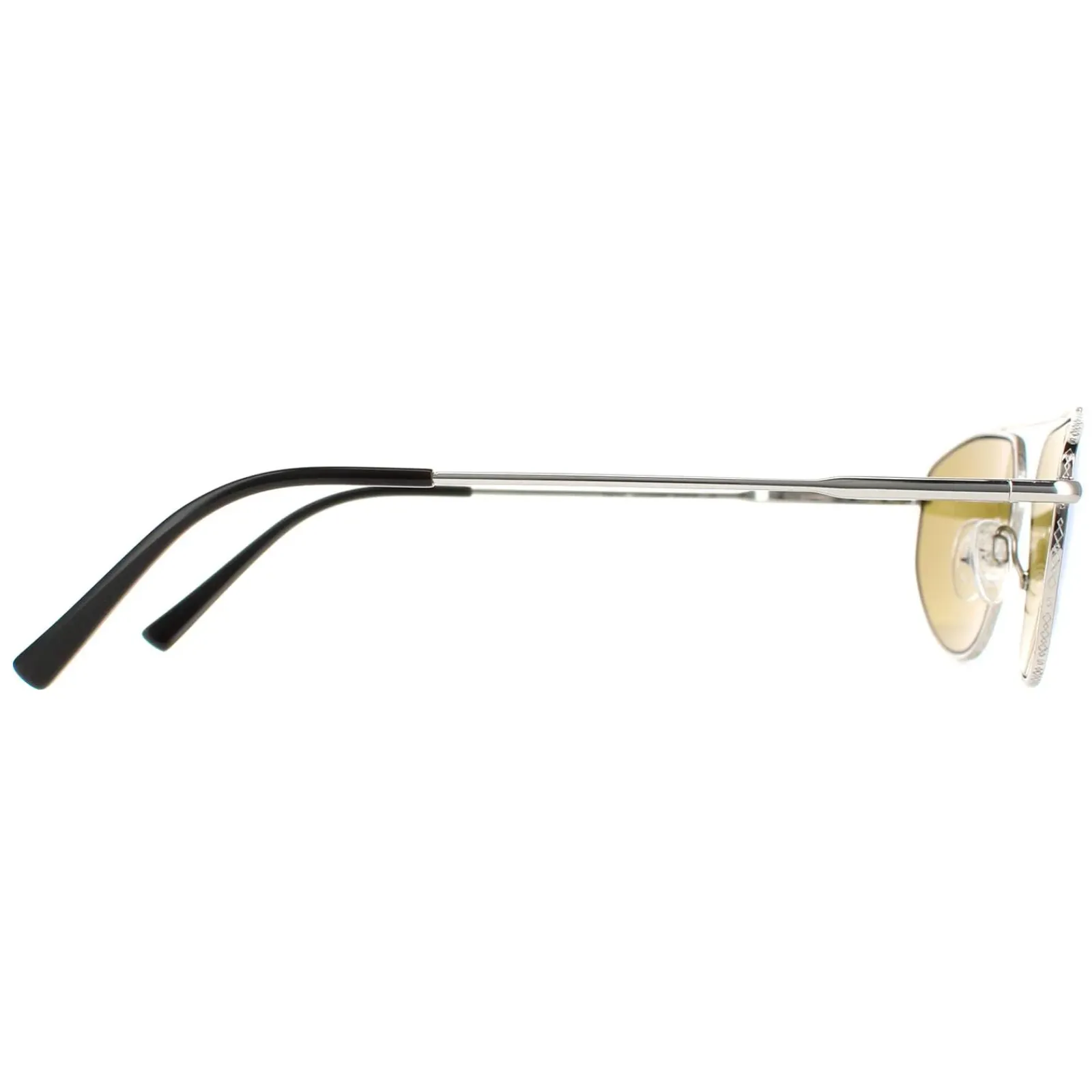 Serengeti Rectangle^Sunglasses Marlon SS539002 Shiny Silver Mineral Polarized 55
