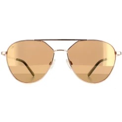 Serengeti Aviator|Aviator^Sunglasses Odell SS555004 Rose Gold Saturn Polarized Drivers