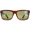 Serengeti Rectangle^Sunglasses Positano 8984 Matte Tortoise Mineral Polarized Gr