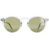 Serengeti Polarised|Round^Sunglasses Raffaele 8952 Shiny Crystal Mineral Polarized 555