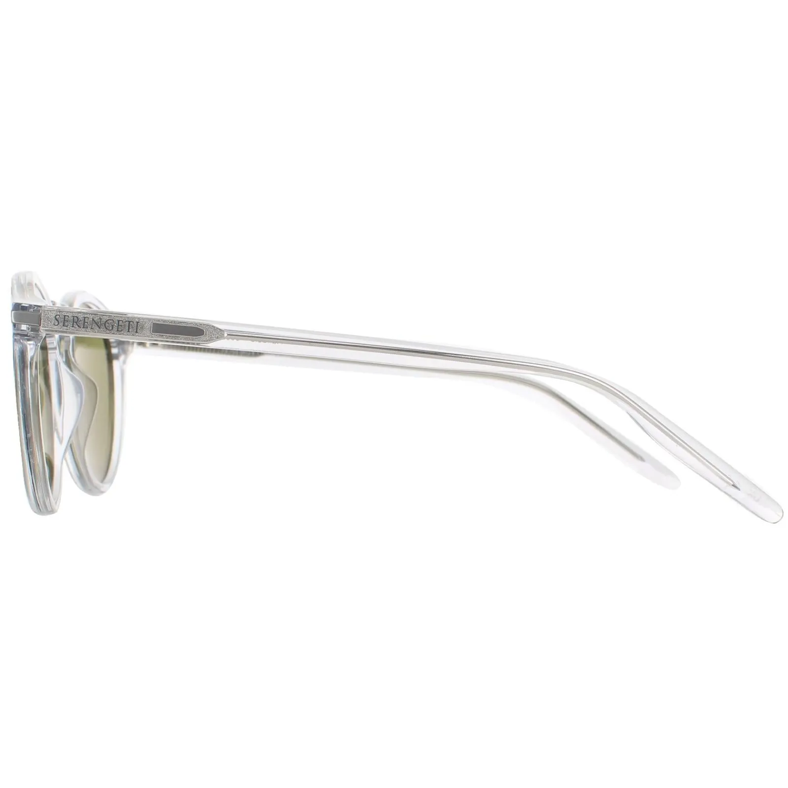 Serengeti Polarised|Round^Sunglasses Raffaele 8952 Shiny Crystal Mineral Polarized 555