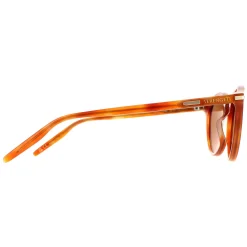 Serengeti Round^Sunglasses Raffaele 8953 Shiny Caramel Mineral Polarized Dri