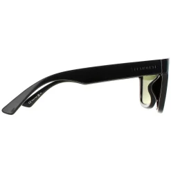 Serengeti Square^Sunglasses Rolla SS537005 Shiny Black Saturn Polarized 555nm