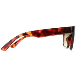 Serengeti Square^Sunglasses Rolla SS537004 Shiny Red Tortoise Saturn Polarize