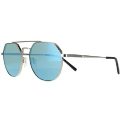 Serengeti Polarised|Aviator^Sunglasses Shelby SS533004 Shiny Silver Saturn Polarized 555