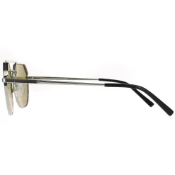 Serengeti Polarised|Aviator^Sunglasses Shelby SS533004 Shiny Silver Saturn Polarized 555