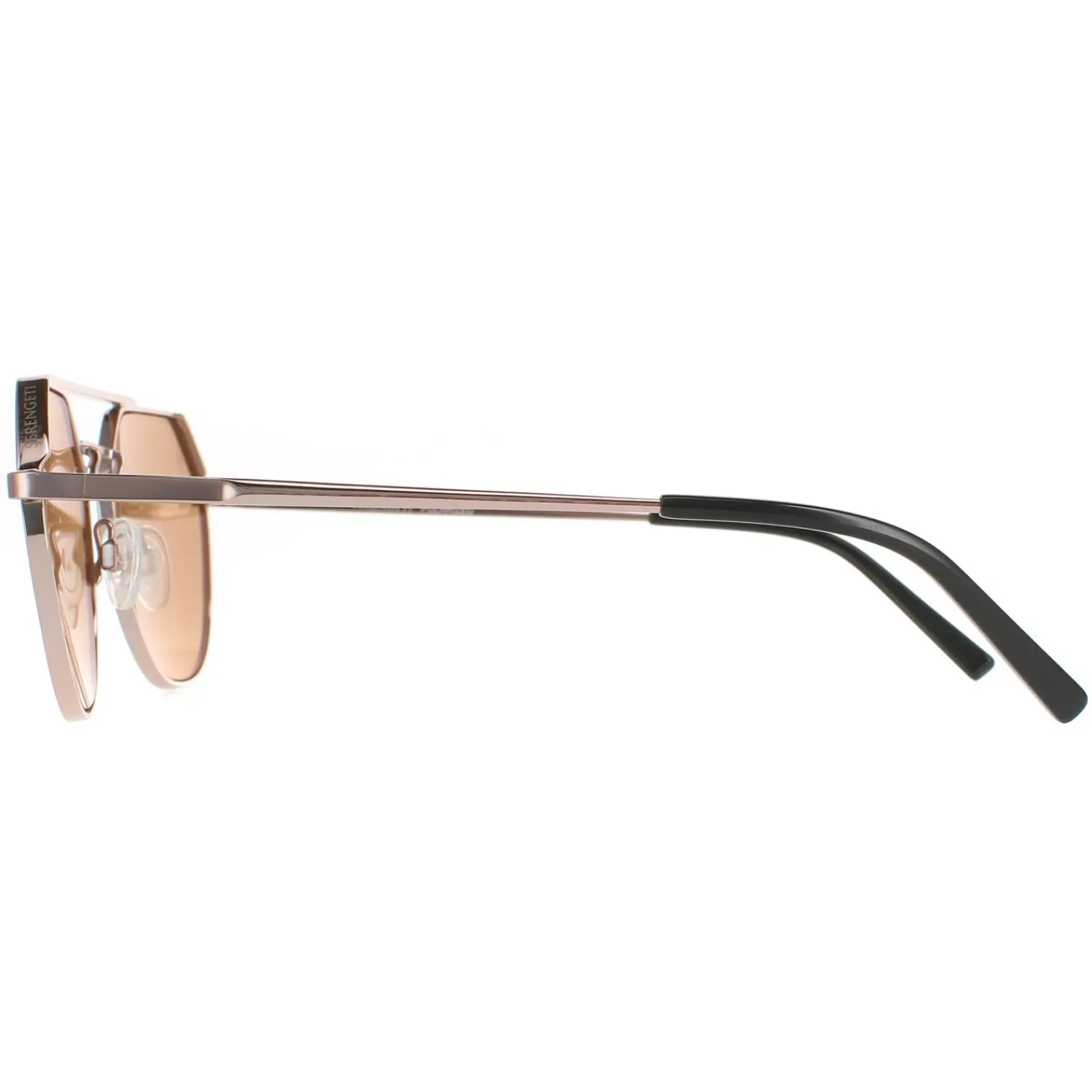 Serengeti Aviator|Aviator^Sunglasses Shelby SS533001 Light Rose Gold Saturn Polarized